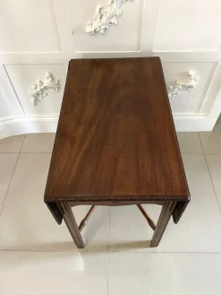 Pamono Antique Chippendale Mahogany Children's Pembroke Table, 1760><noscript><img width=