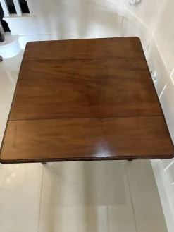 Pamono Antique Chippendale Mahogany Children's Pembroke Table, 1760><noscript><img width=