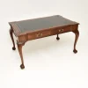 Online Pamono Antique Chippendale Revival Desk from Gillows, 1890s