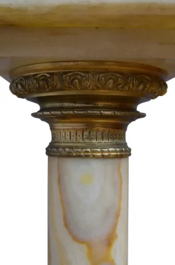 Pamono Antique Column in Marble, 1870><noscript><img width=