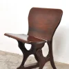 Pamono Antique Conductor's Seat in Chestnut, 1890s> Benches