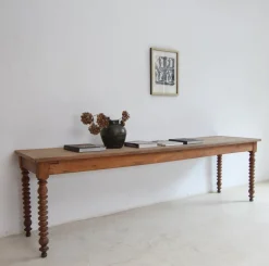Pamono Antique Console Table in Oak, 1800s><noscript><img width=