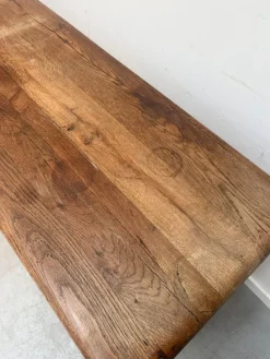 Pamono Antique Console Table in Oak><noscript><img width=