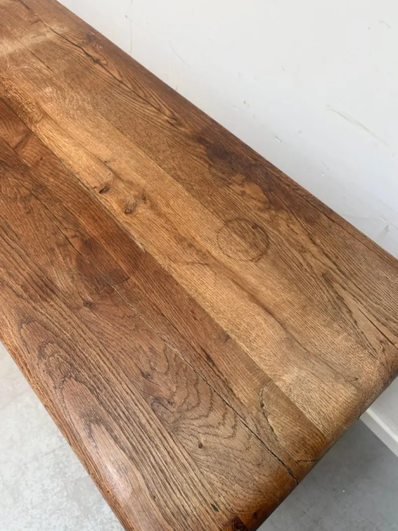 Pamono Antique Console Table in Oak> Console Tables