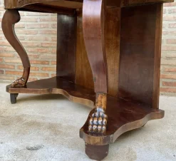 Pamono Antique Console Table in Wood with Drawer><noscript><img width=