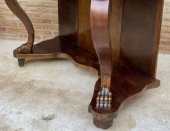 Pamono Antique Console Table in Wood with Drawer><noscript><img width=