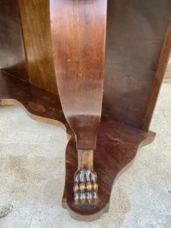 Pamono Antique Console Table in Wood with Drawer><noscript><img width=