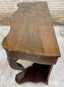 Pamono Antique Console Table in Wood with Drawer><noscript><img width=