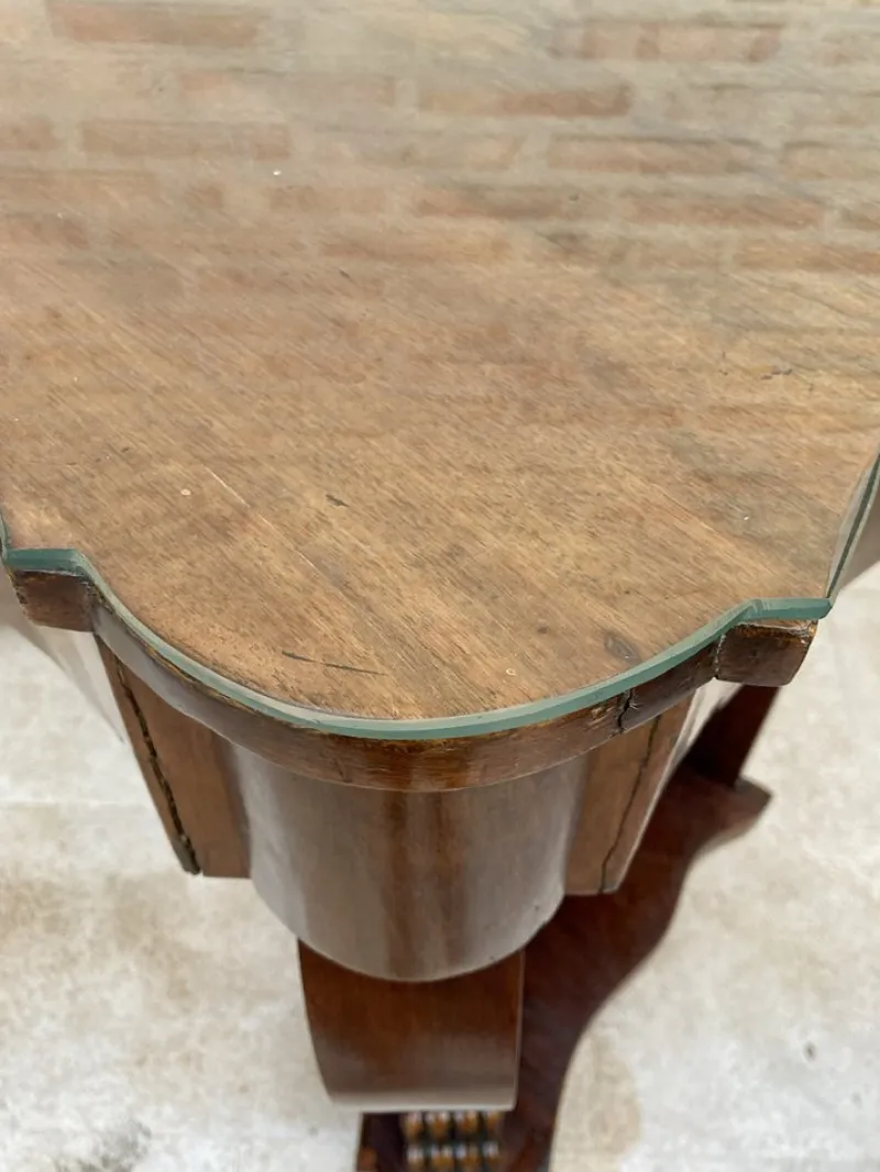 Pamono Antique Console Table in Wood with Drawer> Console Tables