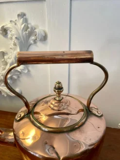 Pamono Antique Copper Kettle Collection, Set of 3><noscript><img width=