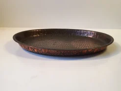 Pamono Antique Copper Tray by Joseph Sankey, 1910s> Trays