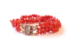 Pamono Antique Coral Bracelet><noscript><img width=