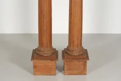 Pamono Antique Corinthian Columns, 1700s, Set of 2><noscript><img width=