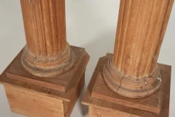 Pamono Antique Corinthian Columns, 1700s, Set of 2><noscript><img width=