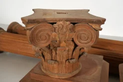 Pamono Antique Corinthian Columns, 1700s, Set of 2><noscript><img width=