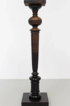 Pamono Antique Danish Wooden Pedestal Column, 1910s> Pedestals And Columns