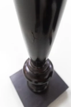 Pamono Antique Danish Wooden Pedestal Column, 1910s><noscript><img width=