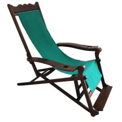 Hot Pamono Antique Deck Chair, Italy, 1900s