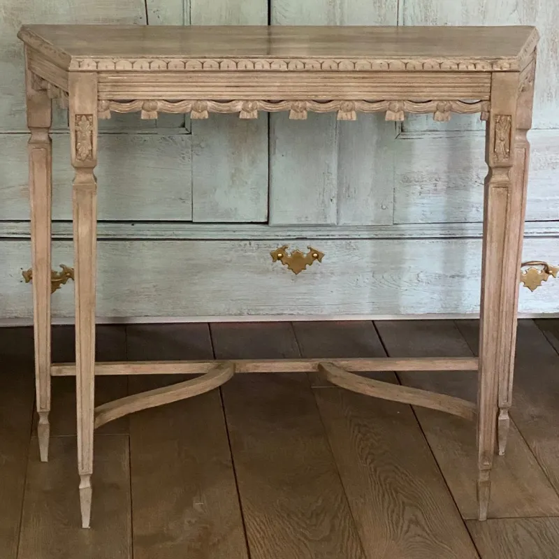 Pamono Antique Decorated Console Table, 1900> Console Tables
