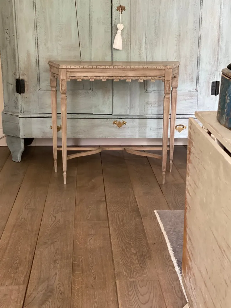 Pamono Antique Decorated Console Table, 1900> Console Tables