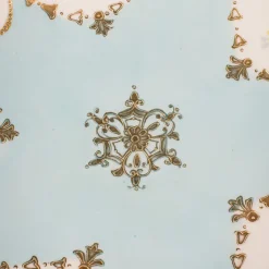 Hot Pamono Antique Decorative Footed Bowl, Japanese, Ceramic Serving Dish, Noritake, c.1920, Set of 2