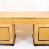 Hot Pamono Antique Desk in Birch and Intarsia, 1840s