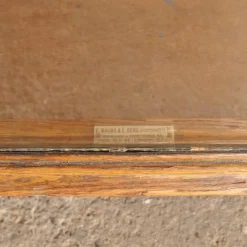 Pamono Antique Display Counter in Oak><noscript><img width=