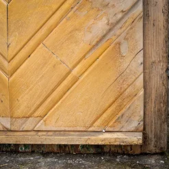Pamono Antique Door with Chevron Design><noscript><img width=