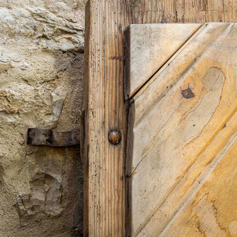 Pamono Antique Door with Chevron Design> Architectural Elements