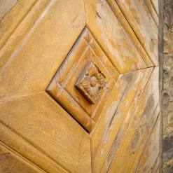 Pamono Antique Door with Chevron Design><noscript><img width=