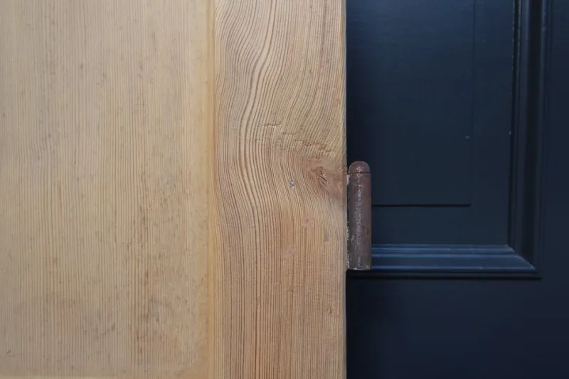 Pamono Antique Double Door in Pine, 1890s> Architectural Elements