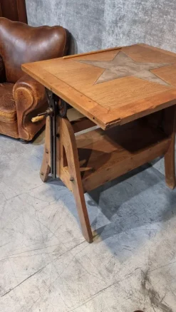 Pamono Antique Drafting Table, 1890s><noscript><img width=