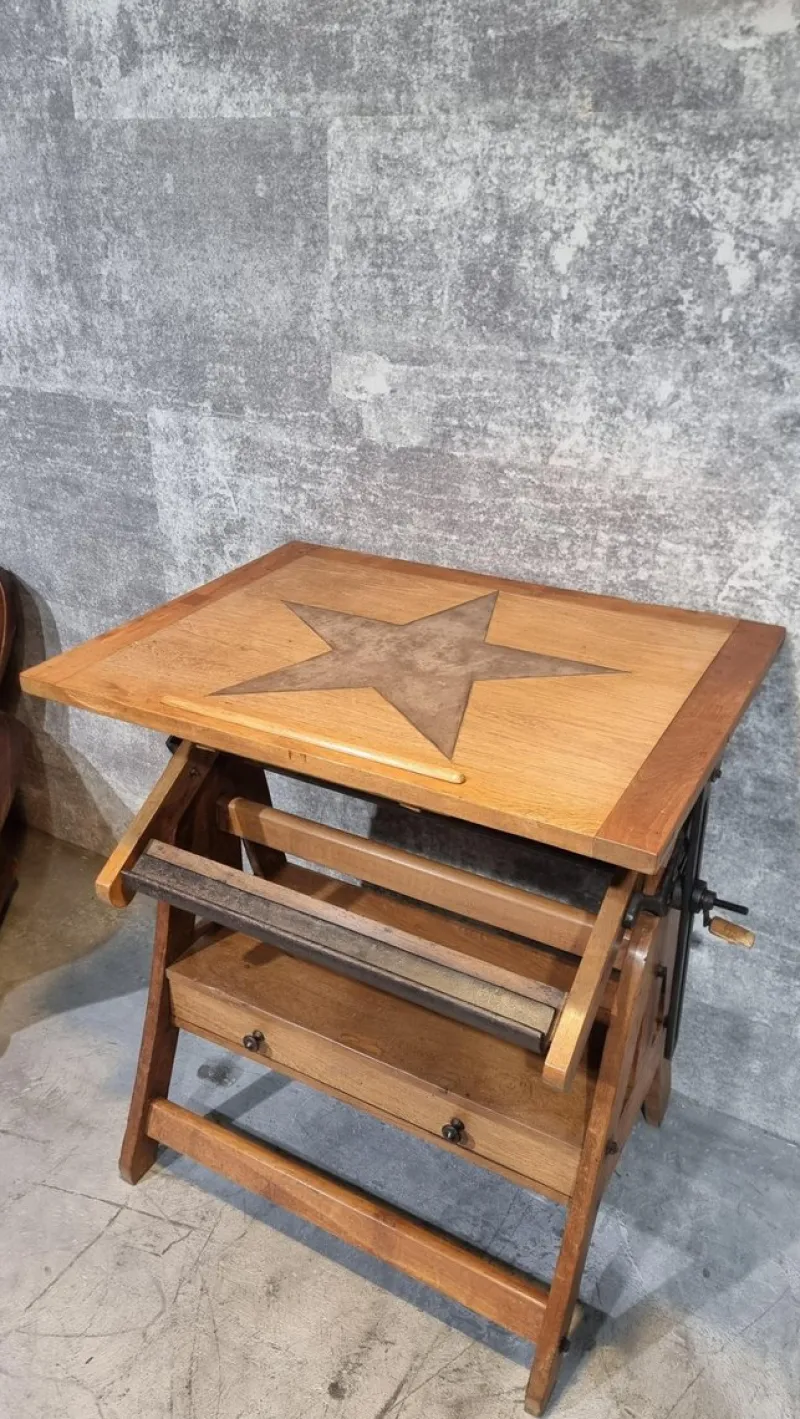 Pamono Antique Drafting Table, 1890s> Worktables & Workbenches