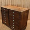New Pamono Antique 14-Drawer Trade Cabinet, 1900