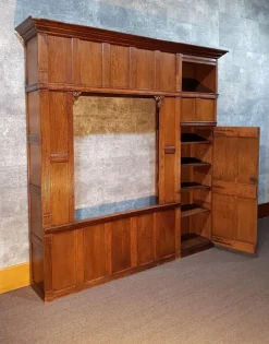 Pamono Antique Dutch Wooden Bed Box><noscript><img width=