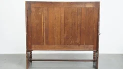 Best Pamono Antique Early 20th Century Wooden Bench with High Back