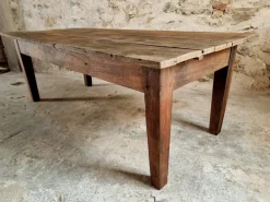Pamono Antique Early 19th Century French Coffee Table in Chestnut Wood><noscript><img width=