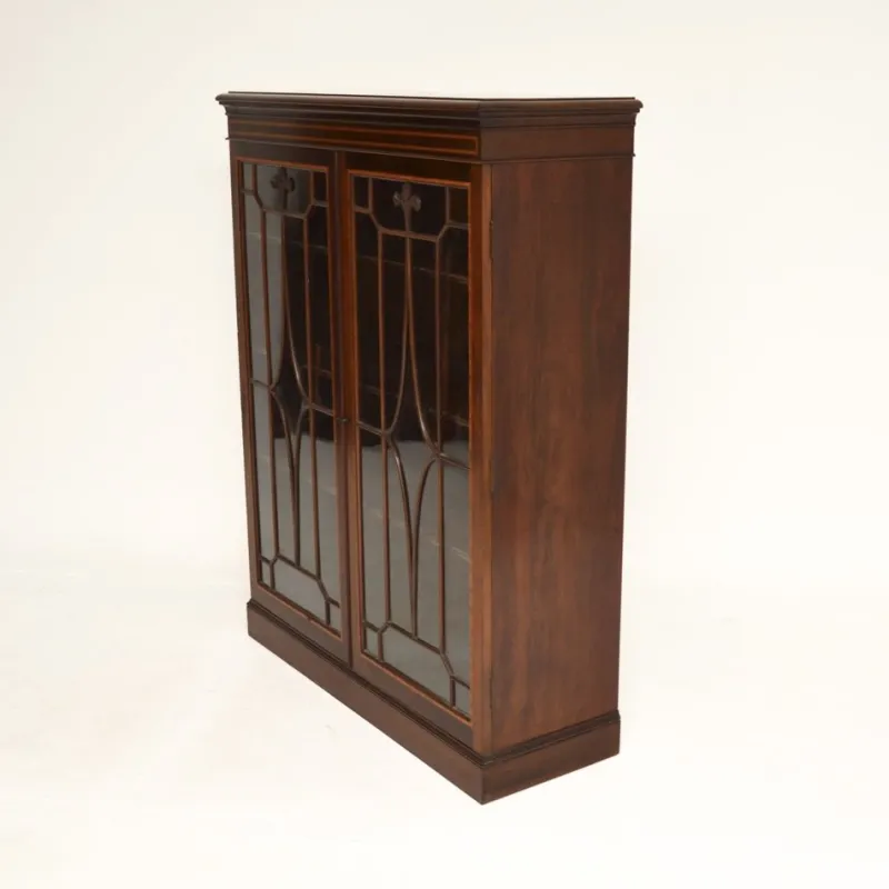 Best Pamono Antique Edwardian Bookcase, 1900s
