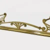 Pamono Antique Edwardian Brass Fireplace Fender, 1900s> Fireplaces And Mantels