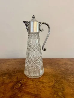 Pamono Antique Edwardian Claret Jug, 1900s><noscript><img width=