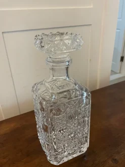 Online Pamono Antique Edwardian Cut Glass Decanter, 1900