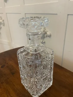 Online Pamono Antique Edwardian Cut Glass Decanter, 1900