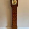 Pamono Antique Edwardian Grandmother Clock in Burr Walnut by Mappin and Webb, 1900> Clocks