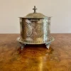 Pamono Antique Edwardian Silver Plated Biscuit Barrel, 1900