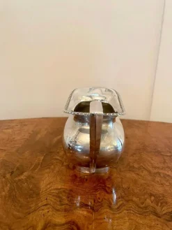 Pamono Antique Edwardian Silver-Plated Tea Set from Walker & Hall, Set of 3><noscript><img width=