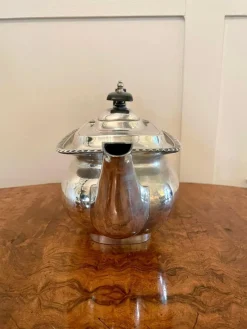 Pamono Antique Edwardian Silver-Plated Tea Set from Walker & Hall, Set of 3><noscript><img width=