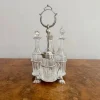 Pamono Antique Edwardian Silver-Plated Cruet Set, 1900s, Set of 5