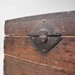 Pamono Antique Elongated Wooden Box><noscript><img width=