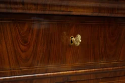 Outlet Pamono Antique Empire Chest of Drawers in Walnut