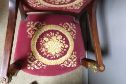 Pamono Antique Empire Salon Seating, Set of 5